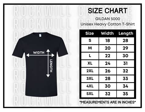 GILDAN 5000 Size Chart Guide T-Shirt Size Chart G5000 | atelier-yuwa.ciao.jp