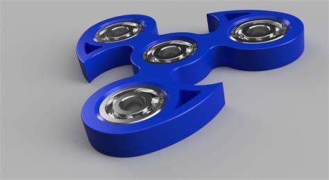 Fidget Spinner 3D model 3D printable | CGTrader