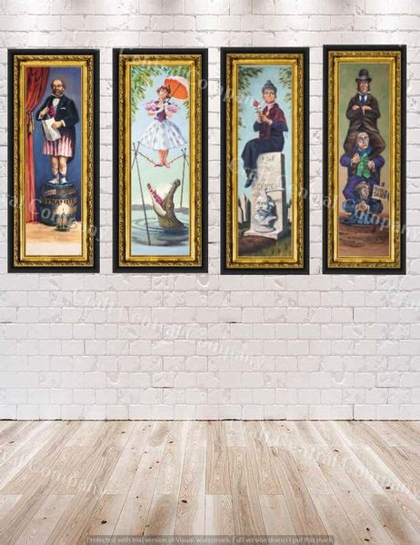 Haunted Mansion Full Set of 4 Posters – CraftCentralCompany