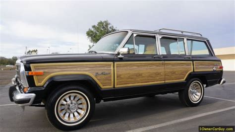 87 Jeep Grand Wagoneer Woody FSJ 4X4 V8 Team Jeep Wagoneer Classic ...