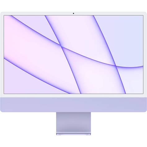 Apple 24" iMac with M1 Chip (Mid 2021, Purple) Z130000NR B&H