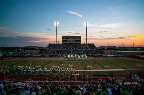 Lumpkins Stadium on game night - Photos: Jon Kitna, Head Football Coach at Waxahachie High ...