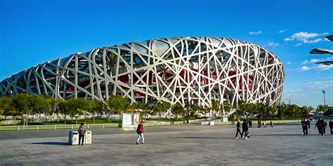 Beijing Olympic Park (Olympic Green): Bird's Nest, Water Cube