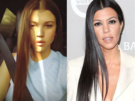 Kourtney Kardashian Extensions