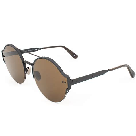 Bottega Veneta - SUNGLASSES - POLARIZED FASHION SUN GLASSES BOTTEGA VENETA BLACK MATE WOMAN ...