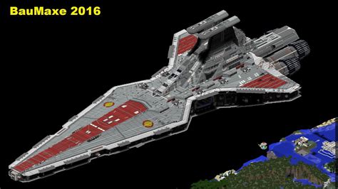 an image of a lego model of a space ship in the dark with text above it that reads, baulmake 2016