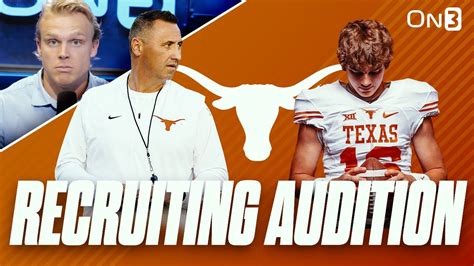 Texas Longhorns HUGE Recruiting Weekend for TCU Game | Steve Sarkisian ...