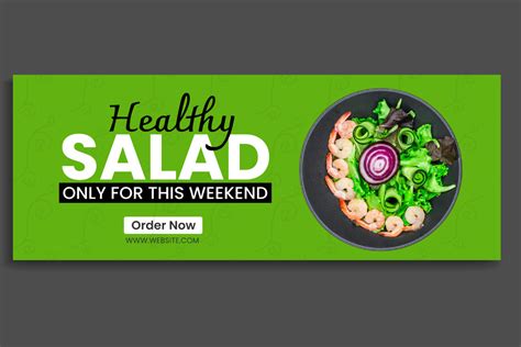 Food Facebook Cover Template Graphic by coxvect · Creative Fabrica