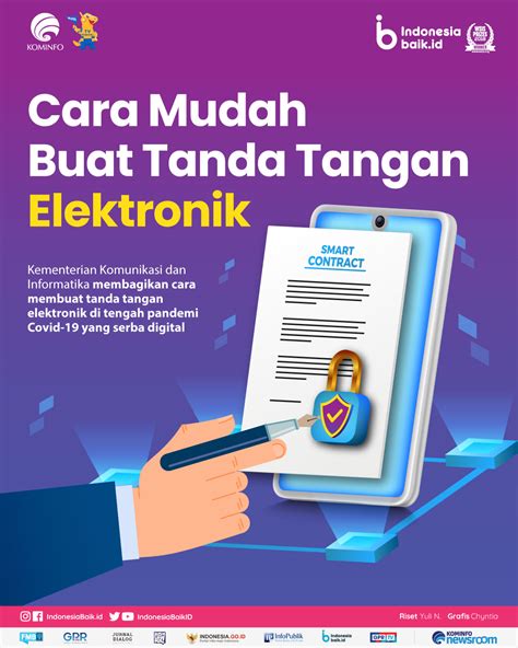 Cara Mudah Buat Tanda Tangan Elektronik | Indonesia Baik