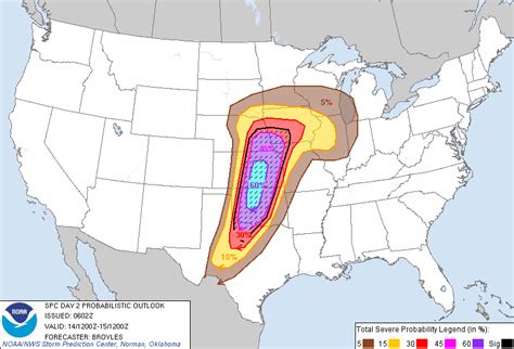 Storm Prediction Center Apr 13, 2012 0600 UTC Day 2 Convective Outlook