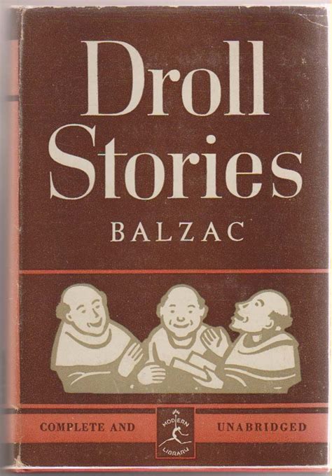 Droll Stories (ML 193) by Balzac, Honore De - 1960