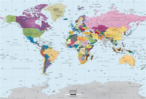 World Political Map Blank