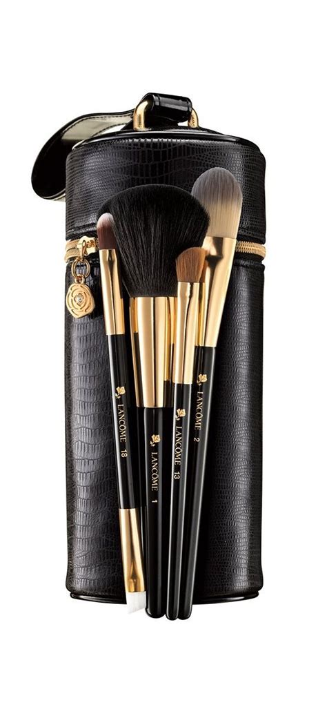 Lancôme 4-piece Brush Set | HSN | 2015 makeup, Makeup collection, Eye makeup brushes