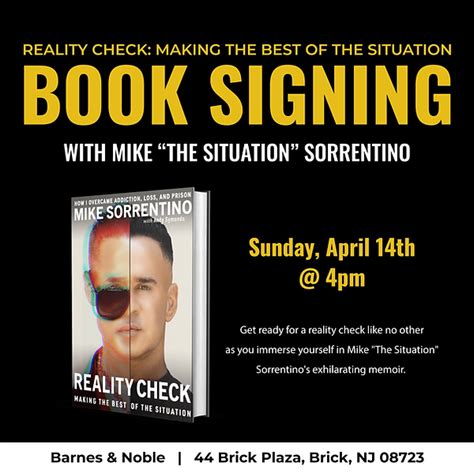 Book Signings | Mike Sorrentino