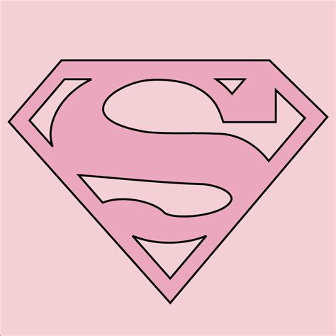 Superman Logo Pink - ClipArt Best