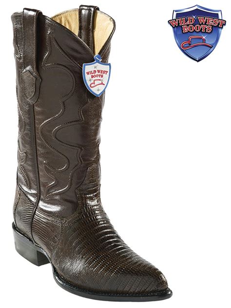 MEN'S WILD WEST BOOTS 2990707 TEJU JTOE / PUNTAL BROWN | Rugged Cowboy