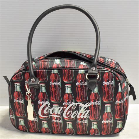 COCA-COLA METAL TIN PURSE + BRADFORD EXCHANGE