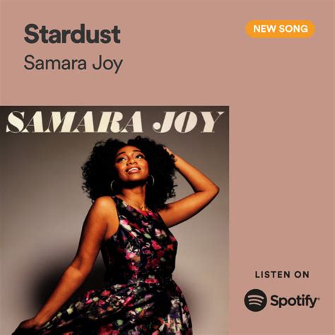 Samara Joy – second single 'Stardust' makes Spotify's Jazz X-Press ...