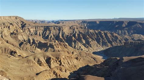 Jeff and Courts do Fish River Canyon, Namibia