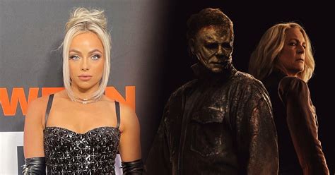 WWE's Liv Morgan Appears at Halloween Ends Premiere