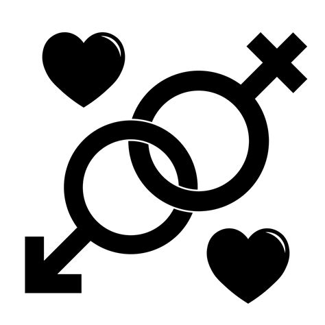 Simple illustration of Mars and Venus symbol Concept of gender symbols ...