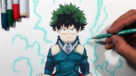 How To Draw Anime Characters Deku - Minecraft Land