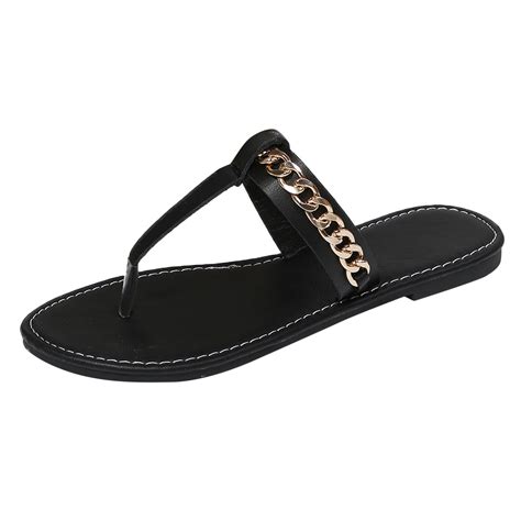 Flip Flops For Women Casual Bohemian Sandals Beach Shoes Thong Sandals ...