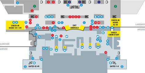 Marco Polo Airport Terminal Map - Zip Code Map