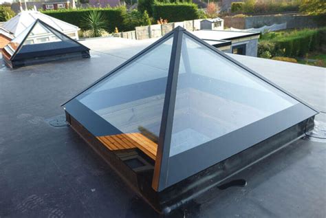 Pyramid Skylights with Industry leading U-Values | Roof Maker