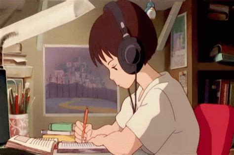Anime Studying Gif Anime Studying Intense Discover Sh - vrogue.co