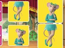 Angelina Ballerina games - online free cartoon games