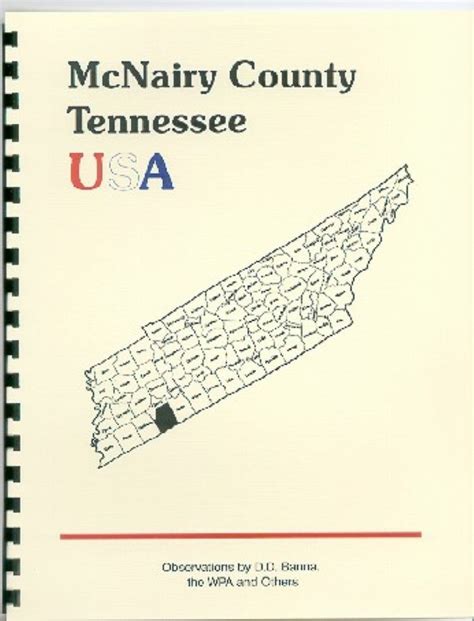 The History of McNairy County Tennessee