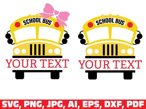 School Bus Svg School Svg Back to School Svg Monogram Svg - Etsy Canada