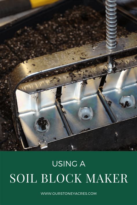 Using a Soil Block Maker to start your seedlings - Our Stoney Acres