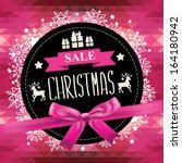 Photo of Pink Christmas shopping or gift bag | Free christmas images