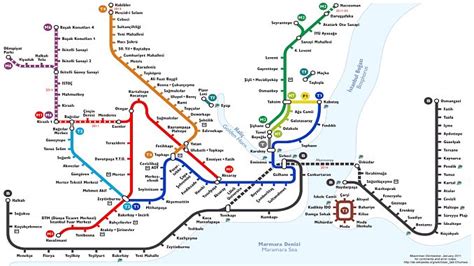 Istanbul Metro Map Updated – RayHaber