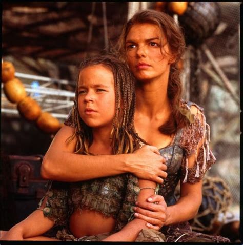 Helen always has a watchful and loving eye on Enola in Waterworld ...