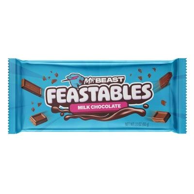 Feastables Mrbeast Candy Bar Milk Chocolate 60g : Target