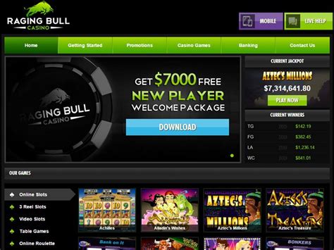 Raging Bull Casino: USA RTG No Deposit Bonus Review