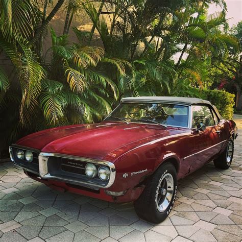 1968 Pontiac Firebird Convertible SPRINT Convertible Red RWD Manual SPRINT for sale: photos ...