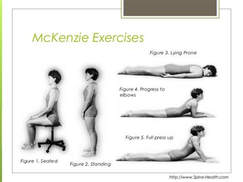 Exercise Program: Mckenzie Exercise Program