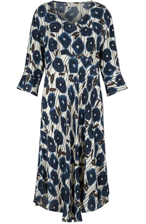 Masai Clothing True Navy Nita Dress - Dresses from Shirt Sleeves UK