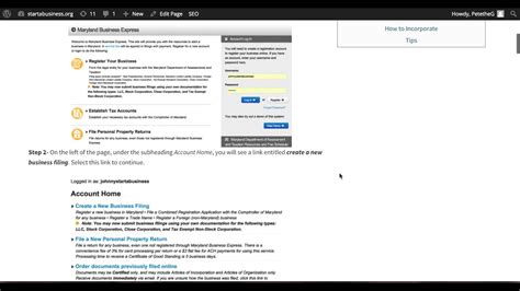 How to Start a Business in Maryland | MD Secretary of State - YouTube