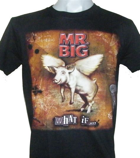 Mr.Big t-shirt What if… size M – RoxxBKK