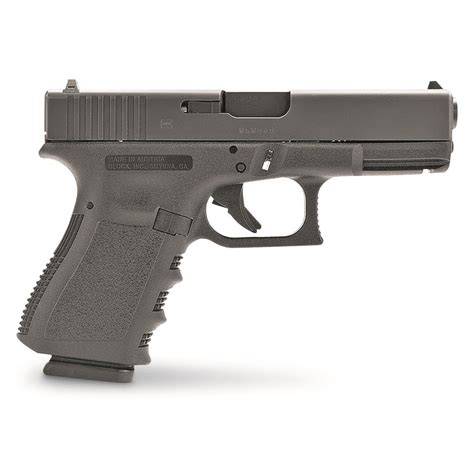 Glock 19 Gen 3, Semi-Automatic, 9mm, 4.01" Barrel, 15+1 Rounds - 641946, Semi-Automatic at ...