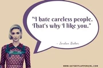 Jordan Baker Quotes from The Great Gatsby • Gatsby Flapper Girl (2023)