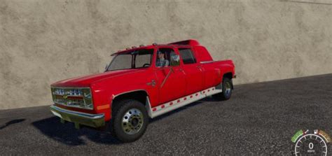 Chevy Dually 3500 HD v1.0 | FS19 mods, Farming simulator 19 mods