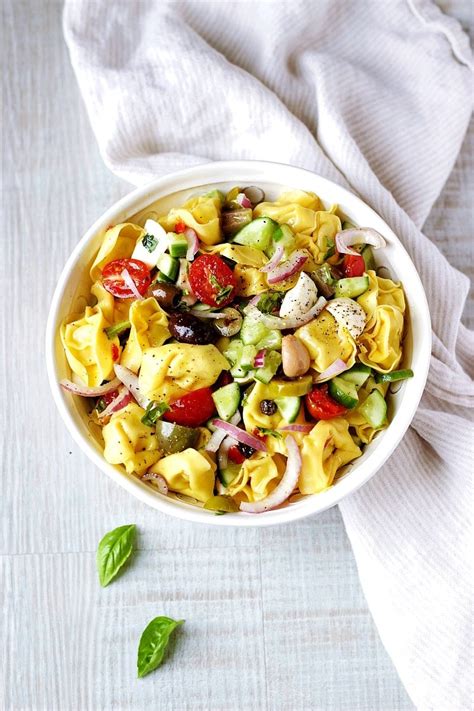 Garden Fresh Tortellini Pasta Salad | Garden in the Kitchen