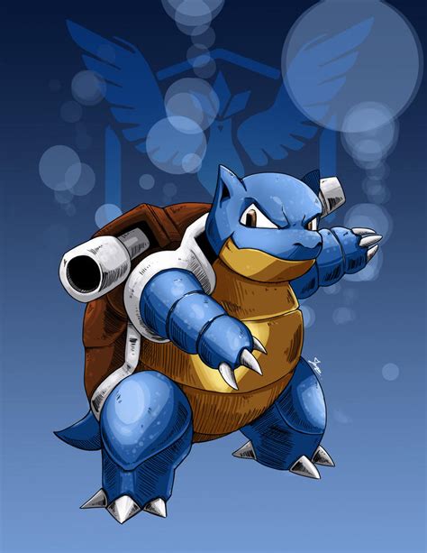 POKEMON : BLASTOISE FANART by tontentotza on DeviantArt