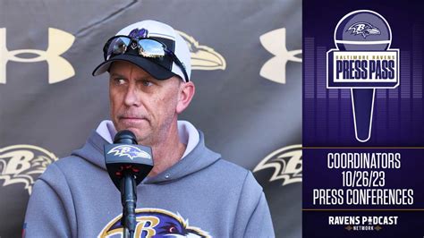 Coordinators: Ravens Practice 10/26 Press Conferences